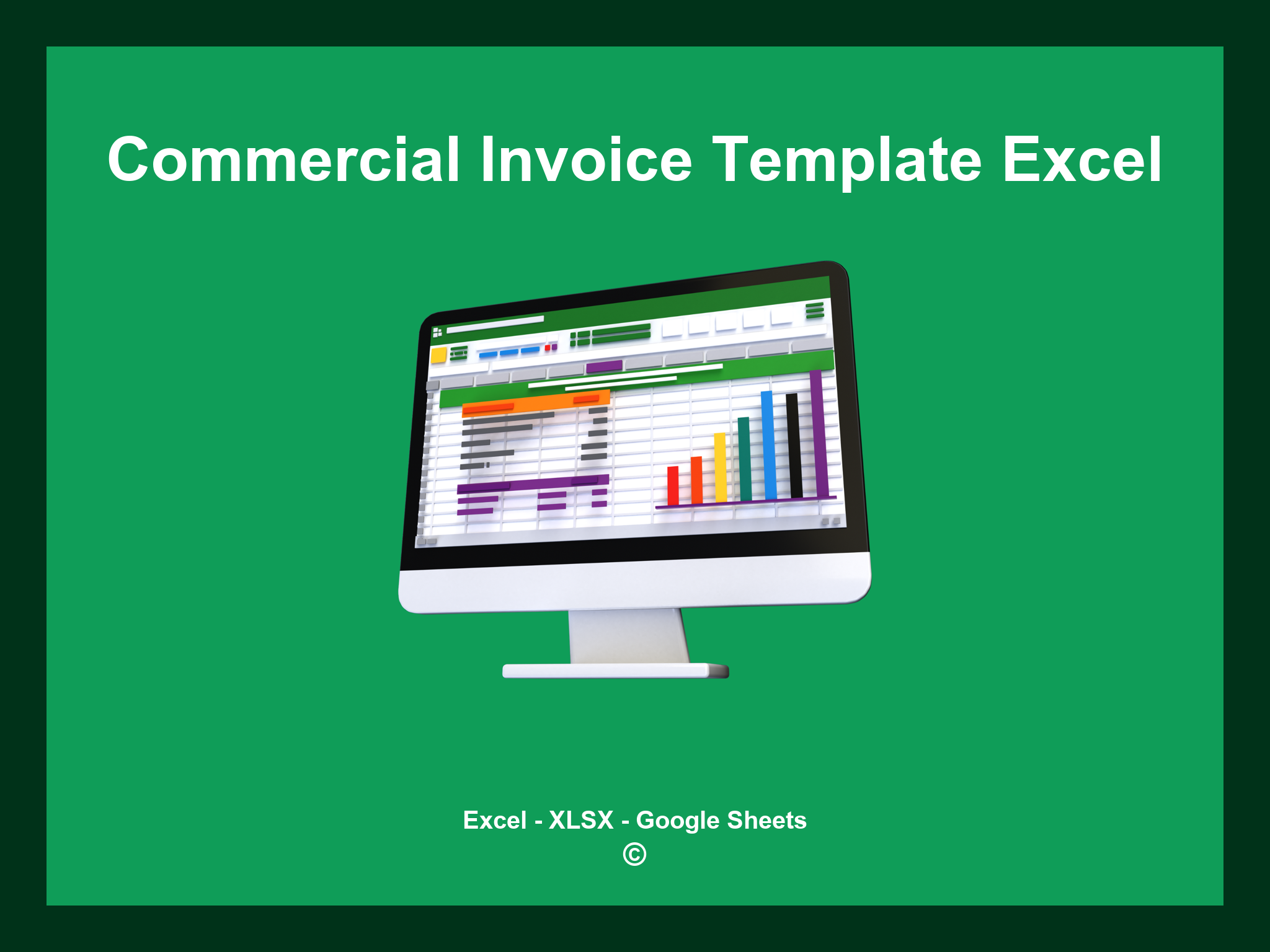 Commercial Invoice Template Excel