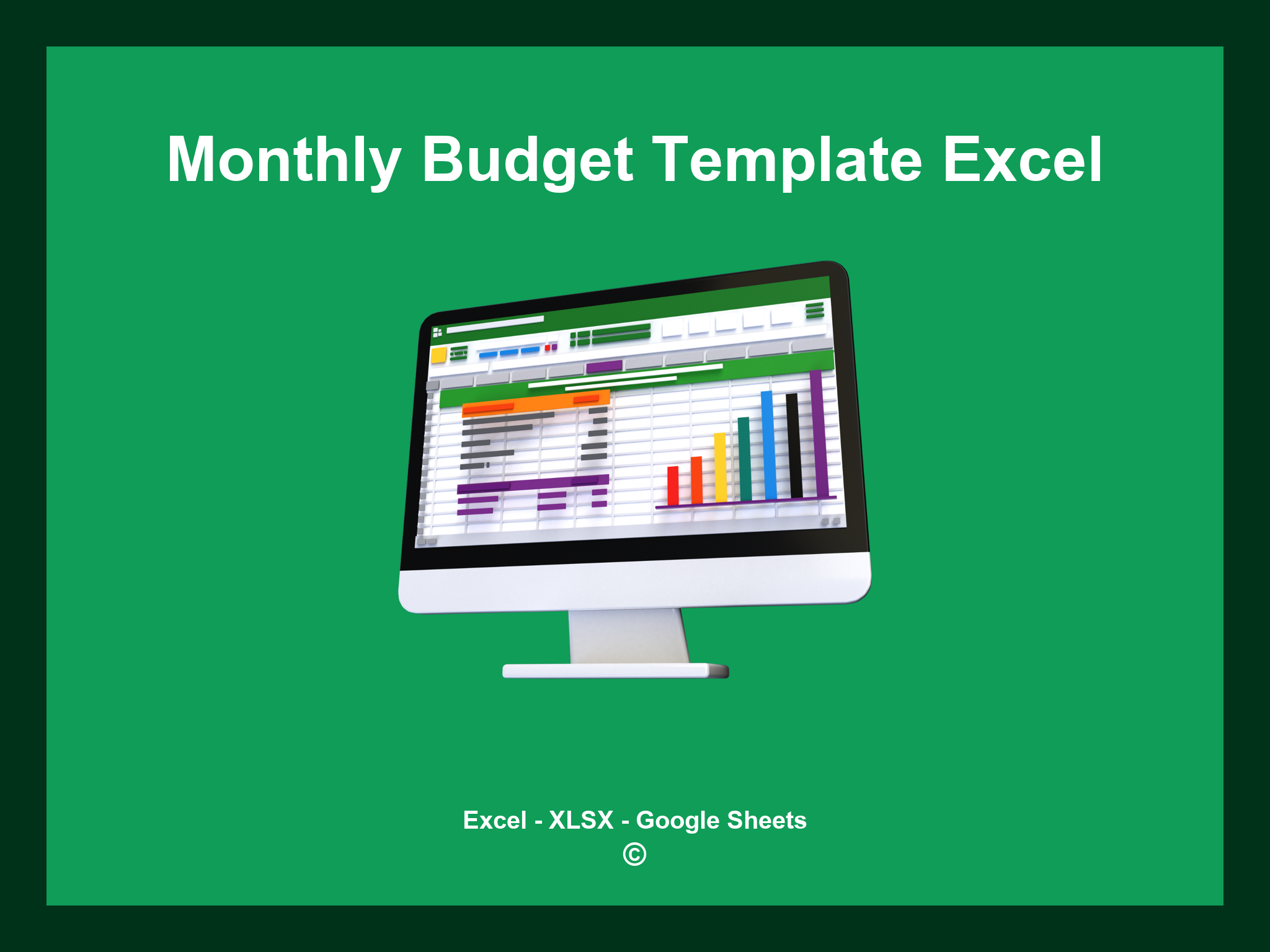 Monthly Budget Template Excel