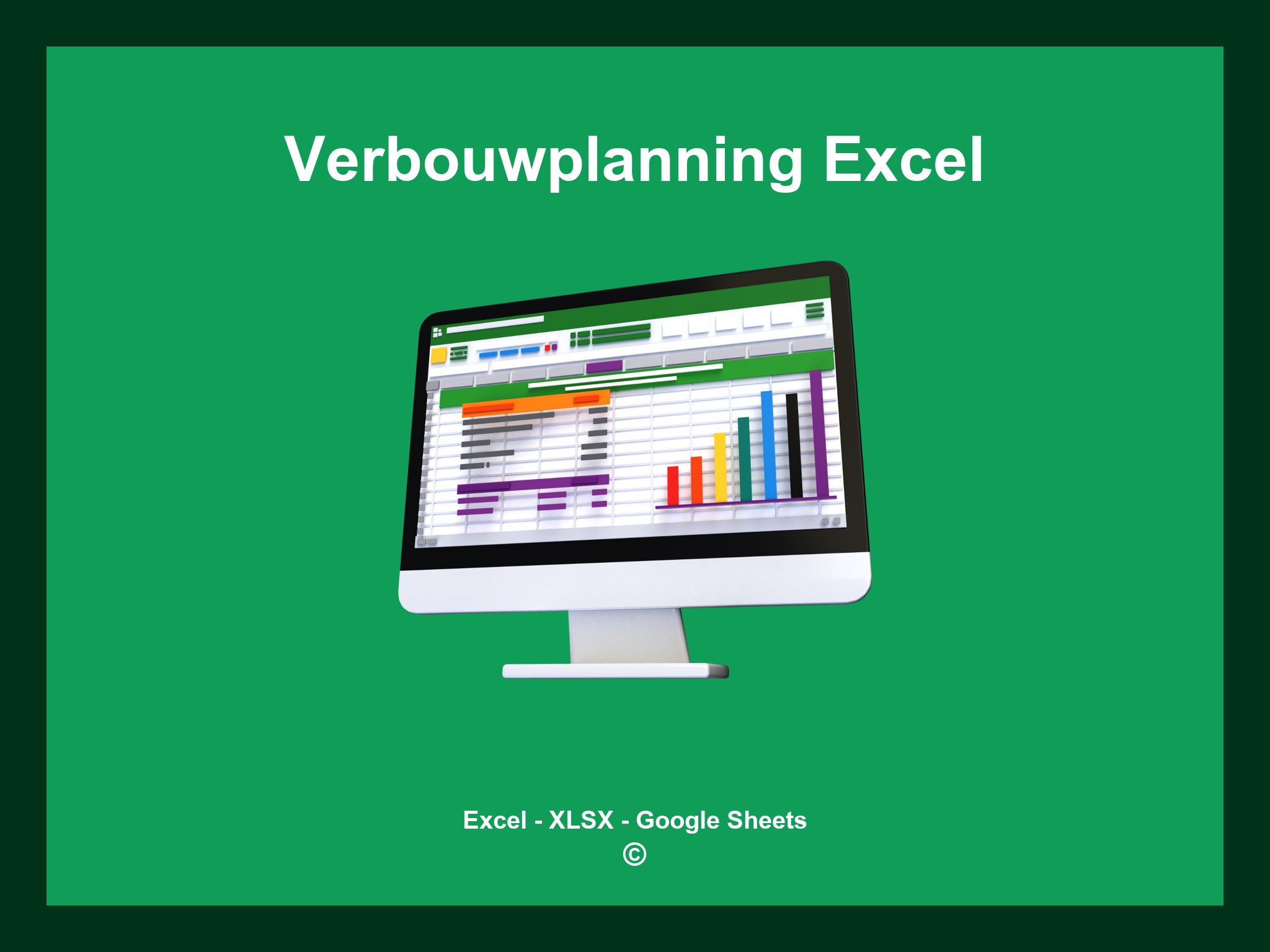 Verbouwplanning Excel